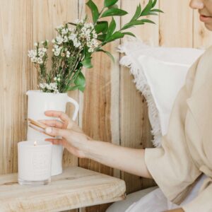 Woody Scented Pure Soy Candles