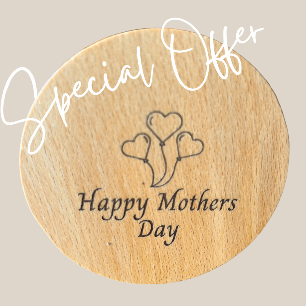 Mothers Day engraved lid